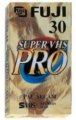 Fuji S-VHS SE 30 Video-Kassette