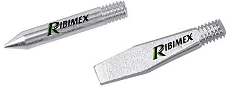 RIBIMEX PRSOUDP10/B Set di 5 Punte Stilo e 5 Piatte
