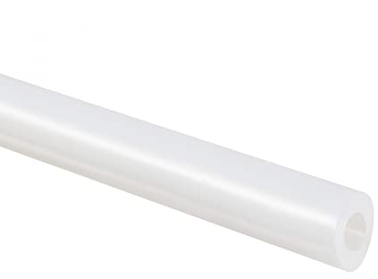Sourcingmap Silicone Tube 6mm ID x 12mm OD 3.3ft Flexible Silicone Rubber Tubing Water Air Hose Pipe Translucent for Pump Transfer