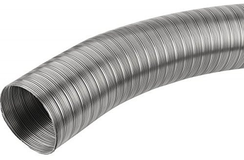 Flexible Stainless Steel Chimney Flue Liner Rigid Pipe Multi Fuel Stoves Ø 120 mm (4.72), 2 m