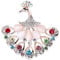 YAZILIND Mode Opal Brosche Kragen Schnalle Pin Frauen Niedlichen Tier Breastpin Kleidung Zubehör Party Corsage Pfau