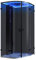 AWT Dampfdusche LD110F15 schwarz/90x90