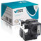 specmark Kompatibel für DYMO D1 45812 S0720920 Schriftband 19mm x 7 m Satz x 2 St. Schwarz auf Silber Kompatibel mit DYMO D1 für Drucker LM LabelManager LP LabelPoint LW LabelWriter DUO