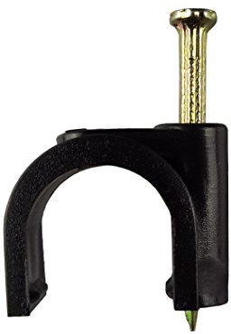 Wall Clips for 16mm Irrigation Supply Pipe,Pack of 25,Keeps Pipe Tidy!