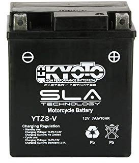 Kyoto - Batterie prête à l'emploi pour YAMAHA YPR 125 X-MAX ABS 2018/2019