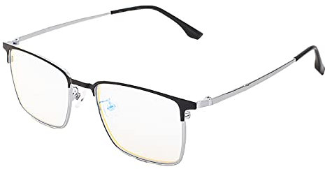 HODERDS Korrekturbrille Für Farbenblinde, Verbesserung des Farbsehens Und Der Farbauflösung, Für Handy-TV Anti-Ermüdung Anti-Blaulicht(Size:140x45x150mm,Color:Schwarz)