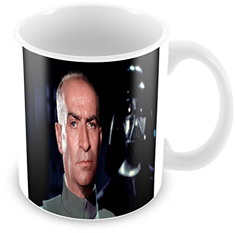 Tasse Louis de Funes Allgemeines der Republik Dark Vader Parodie Mashup Star Wars
