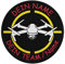 Copytec Patch Drohnen-Team personalisiert FPV Racing Sport Quadrocopter Luftbilder#39391