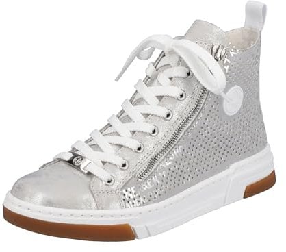 Rieker N3945, Scarpe da Ginnastica Donna, Grigio, 41 EU