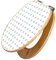 banjado Design WC Sitz Bambus Absenkautomatik 45,8x37,5cm / Toilettendeckel mit Absenkautomatik Holz/hochwertiger Bambus Klodeckel/WC-Sitz für gängigen Toiletten/Motiv Kleine Anker