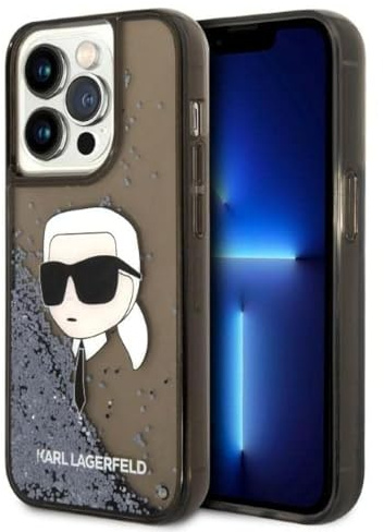 KARL LAGERFELD KLHCP14XLNKHCK Hülle für iPhone 14 Pro Max 6,7 Schwarz hardcase
