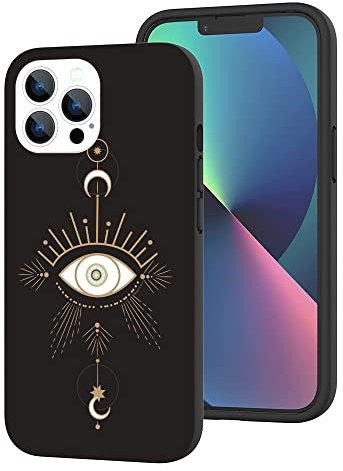 ZHEPAITAO Compatible with iPhone 11 Case, Evil Eyes iPhone Case for Girls Women Cute Shockproof Soft TPU Case