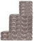JOOP! Handtuch Set, 10-TLG - Cornflower, 2X Duschtuch, 4X Handtuch, 4X Gästetuch Braun Set