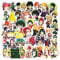 Yangsiw My Hero Academia Stickers for Laptop, Cars, Phone, Water Bottle, Skateboard, Suitcase, Guitar, Pad - Cute Anime Vinyl, Waterproof, Scrapbook - 50pcs