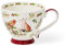 Cooksmart A Winters Tale Tasse à café de Noël britannique | Tasses à café en céramique pour la maison ou le travail | Grandes tasses pour boissons chaudes | Tasses à thé et café – Tasse sur pied