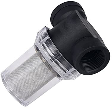 Homoyoyo Filtre à Sédiments Flexible Tuyau D'eau Dure Filtre Nettoyeur Haute Pression Terre Cuite Filtre à Eau En Ligne Filtre à Eau De Jardin Passoire Conduite D'eau Purificateur D'eau