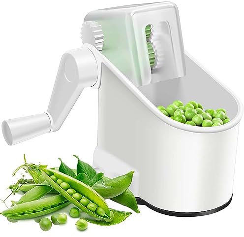 Pelador De Guisantes, Pelador De Guisantes De Manivela, Fácil De Usar, Rápido Y Eficiente, Antideslizante Y Estable, Fácil De Operar, Herramienta De Cocina Para Frijoles, Soja Y Guisantes
