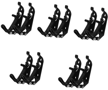 jojofuny 10 Stück Klappscharnier Metall Auto Schaufelhalter Dachträger Montagehalterungen Autozubehör Auto Halterung Rack Metallklemme Schaufelhalter Für Lkw Schaufelhalterung Für