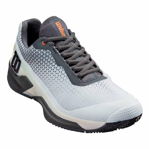 Wilson Herren Rush Pro 4.0 Tennisschuhe Sandplatzschuh hellblau-dunkelgrau EU 44 NEU