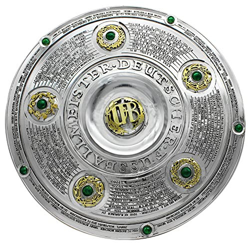 HLUONGTN Trofeo, Trofeo Bundesliga Replica Piatto D'Insalata Campionato Trofei Calcio Souvenir