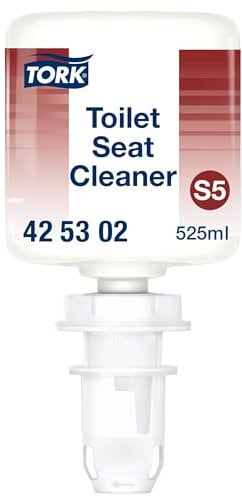 Tork Mini Toilet Seat Cleaner S5, Factory-Sealed Bottle, 1 x 525ml, 425302
