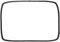 CHEFZOCO Junta Puerta Horno, Goma puerta de horno, Goma horno Universal, Medidas 500 mm ancho x 380 mm alto, Incluye 4 ganchos, Compatible con Beko, Código 255440101