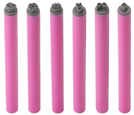 6 Stück Nail Stamp, Stempelstifte Für Nägel Nailart Stempel Stifte Set Nagel Blumen Design Stempelstifte Nagel-Graffiti Mode Nail Art Pen Set