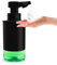 Mamiddle Seifenspender Automatisch mit Sensor Infrarot Seifenspender Elektrischer IPX5 Wasserdicht Type-C Aufladung mit Sensor Infrarot Bewegungssensor für Küche & Bad (Schaumtyp - Schwarz Acryl)