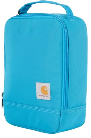 Carhartt Insulated Lunch Cooler for Men and Women, Fully Insulated Lunch Bag for Work, Outdoors and Daily Use, Atomic Blue