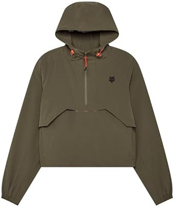 Fox Racing Coupe-vent de survie pour femme | Veste de VTT stretch 4 voies avec demi-fermeture éclair et cordon de serrage