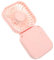 Cabilock 1 Pièce mini-ventilateur ventilateur portable ventilateur usb ventilateur plafond ventilateur voyage desk fan ventilateur suspendu mini ventilateur d'été ventilateur portatif rose