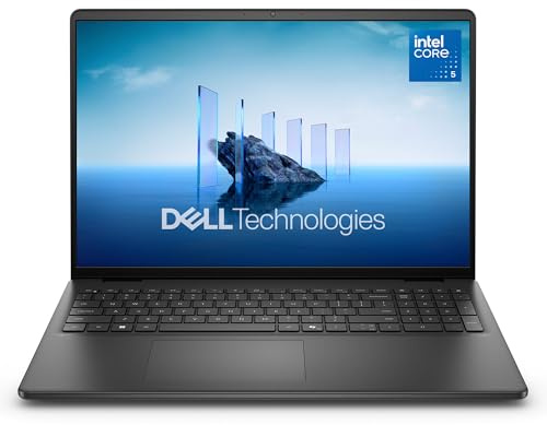 Dell 16 Laptop DC16250, 2K, Intel Core 5 120U, 16GB, Windows 11 Home