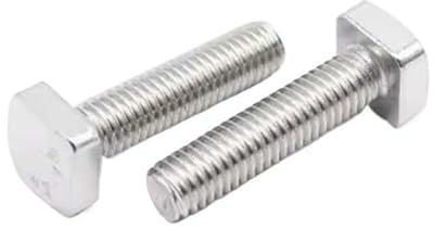 10 pezzi M8 304 in acciaio inossidabile con testa quadrata/vite a testa quadrata(10pcs M8x40)