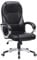 SONGMICS Executive Office Chair with High Back, Durable and Stable, Height Adjustable, Ergonomic, Black, OBG22BUK, 73 x 70 x (112-122) cm, 777OBG22BUK