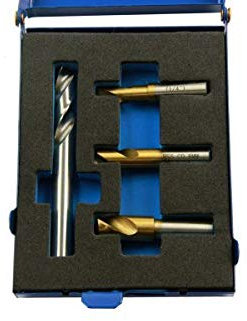 US PRO Tools Cobalt Spot Weld Drill Set 6.5mm 8mm 10mm & 8mm 2646