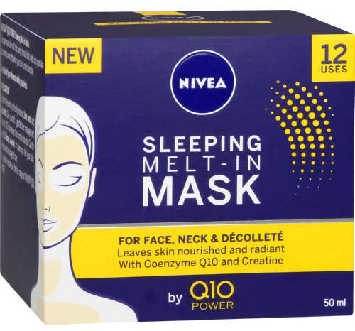 Nivea Q10 Power Sleeping Melt-in Mask - 50 ml
