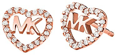 Michael Kors Ohrringe MKC1243AN791 Damen Ohrstecker Silber 925 Rose Zirkonia