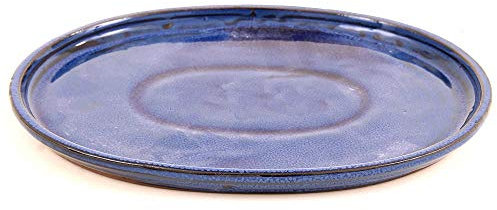 Bonsai - Untersetzer oval 26,5 x 21,5 cm, blau 54321