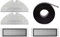 Roborock E4/S5/S6 Original Zubehör Set kompatibel mit E4, S5, S5 Max, S6, S6 MaxV (2 x Mikrofaser Wischtücher, 2 x HEPA Staubfilter, 1 x 2 Meter Magnetband zur Erstellung von Saug- & Wischsperrzonen)