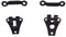 WedDecor Gunmetal 9mm Trouser Hook Sewing and Bar Fasteners Waistband Extenders for Trousers, Skirts, Arts & Crafts, Clothing, Clasps, DIY Project, 2pcs