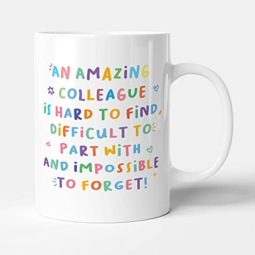 Victorian Printing Co - an Amazing Colleague - Cute Leaving Gift Mug, Ceramic, 11fl.oz.