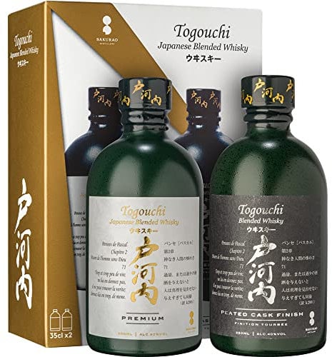 Togouchi Premium/Peated Coffret Whisky Japonais 40° 2x35cl
