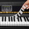 Piano Notes Guide for Beginner, Removable Piano Keyboard Note Labels for Learning, 88-Key Full Size, Made of Silicone, No Need Stickers, Reusable and Comes with Box(Classic Black)