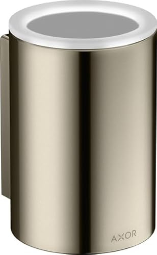 hansgrohe AXOR Universal Circular Zahnputzbecher, 42804700, Farbe: Mattweiß