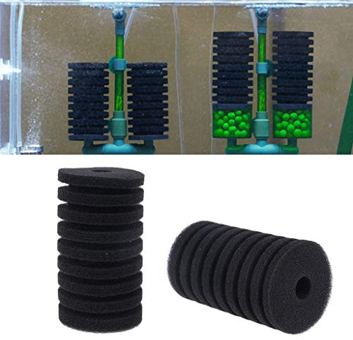 KPTENG Spugne di Ricambio per filtri in Spugna per acquari Accessori per filtri biochimici per acquari per filtri in Schiuma sommergibili silenziosi