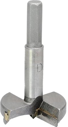 Cjueiom 50mm / 2 Inch Forstner Drill Bit, Tungsten Carbide Wood Hole Saw Auger Opener Hole Drilling Boring Bit Cutter for Wood, Plastic, Plywood
