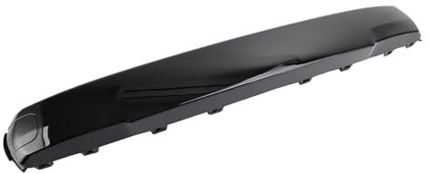 Artudatech Front Number Plate Cover Gloss Black for Mini F55 F56 F57 Cooper JCW 51117337791
