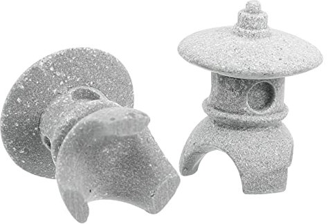 YARNOW Mini-pagoden-laternenstatue Pagode Im Japanischen Stil Für Den Garten Miniatur-pagodenmodell Sandtischdekoration Kompakte Größe