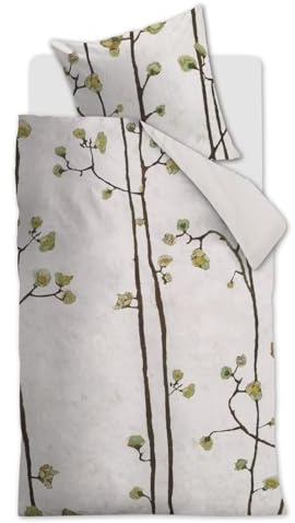 Beddinghouse x Van Gogh Museum Plum Blossoms bettwäsche-Set 2 TLG. - 155x220 - Sand - Baumwollsatin - mit Reißverschluss