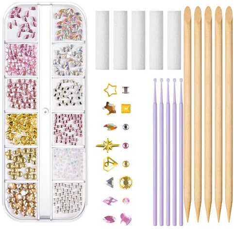 Zahnkristall, Zahnstein Zahnverzierungen, Zahn Edelstein Kit Zahnstein Schmuck Zahnschmuck Set Mit Kleber Für Zähne Teeth Gems Kit Für Reflektierende Zahnverzierungs-Dekoration